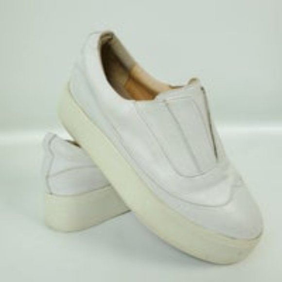 Chris by Christoper Bu Leather Sneaker Platform - Picture 7 of 12